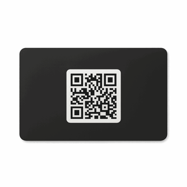 NFC Visitenkarte Schwarz – Bild 3