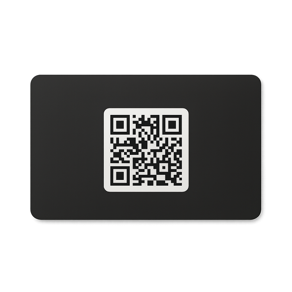 NFC Visitenkarte Schwarz – Bild 3
