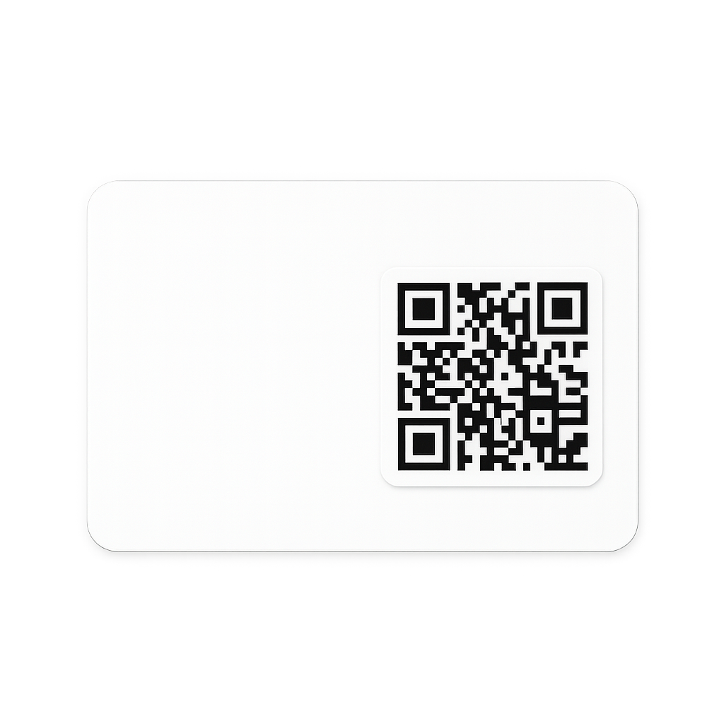NFC Visitenkarte Weiß – Bild 3